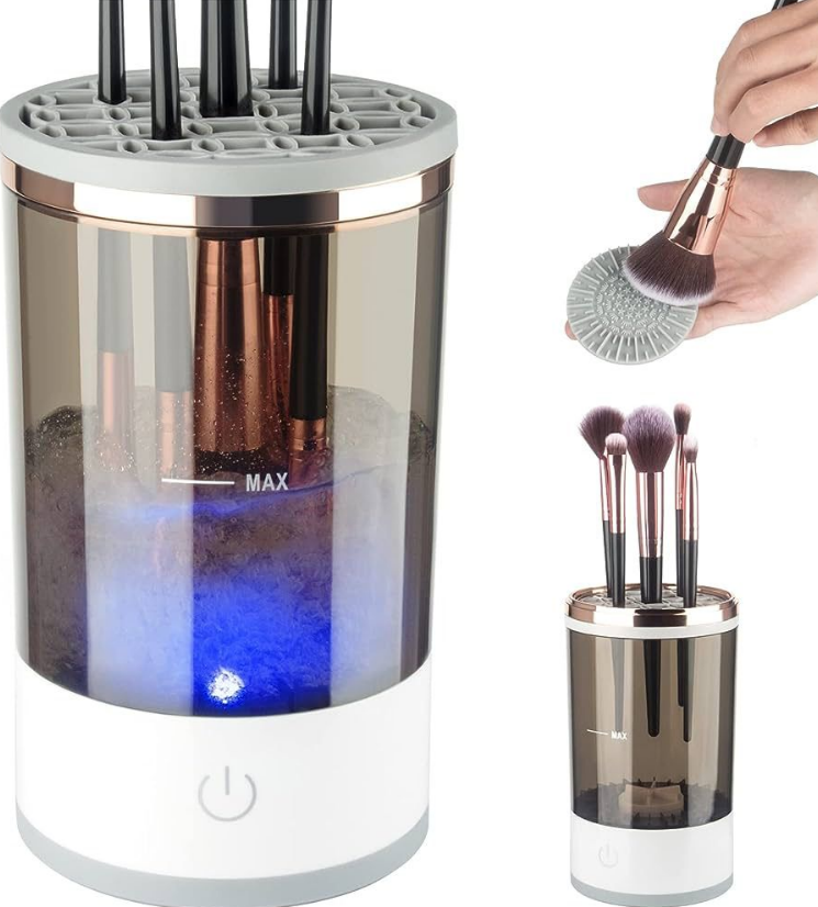 Automatic Multi Brush Cleaner Magic Spin Brush Cleaner | Ready in Seconds