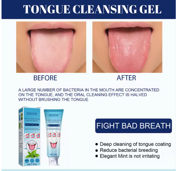 EELHOE - Tongue Cleansing Gel 50gram - PACK OF 2