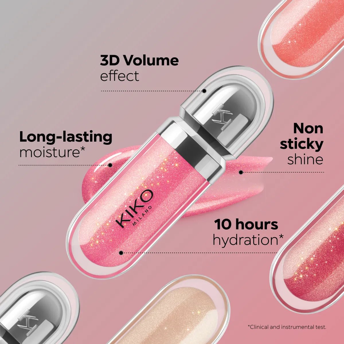 KIKO Milano 2-in-1 Lip Duo – Long Lasting Color & Gloss in One