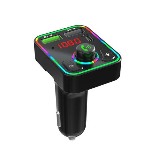 Compact OLED Car MP3 Player with USB & FM Modulation