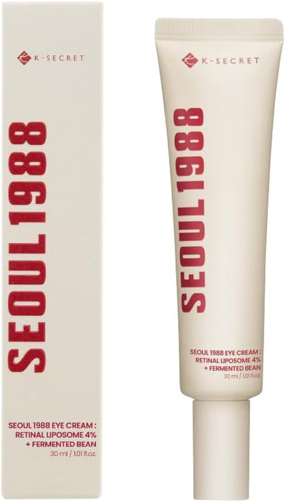 K-SECRET SEOUL 1988 Eye Cream : Retinal Liposome 4% + Fermented Bean