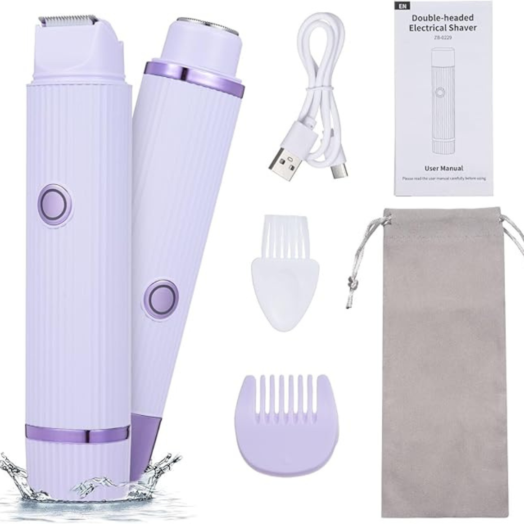 🌟 Double Head Electric Shaver – Smooth Shave, Zero Hassle