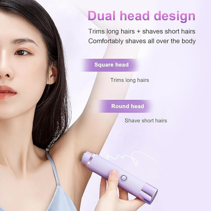 🌟 Double Head Electric Shaver – Smooth Shave, Zero Hassle