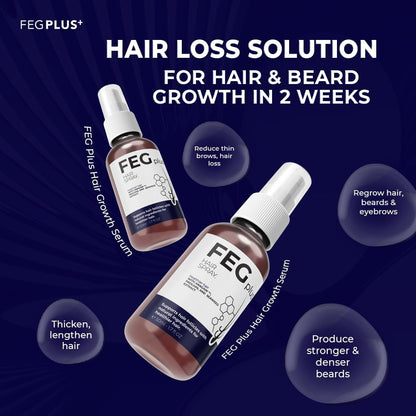 FEG® Advanced Hair Growth Spray – Revitalize Roots & Boost Thickness