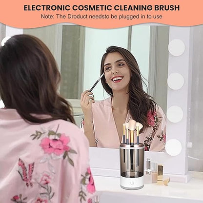 Automatic Multi Brush Cleaner Magic Spin Brush Cleaner | Ready in Seconds