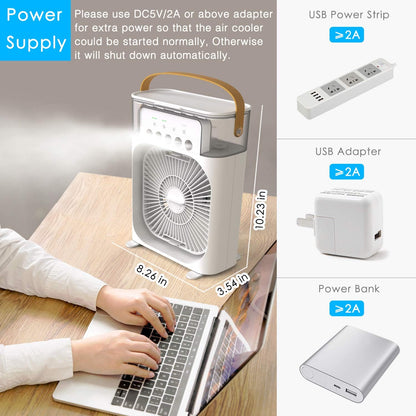 Mini AC Cooler - for Home & Office - 🥶 Instant Cooling 🥶⭐⭐⭐⭐⭐