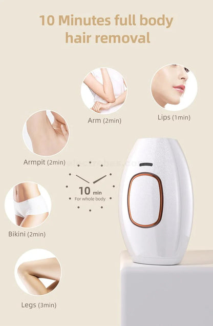 Household Whole Body Painless Laser Hair Removal Device